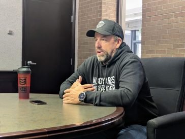 Duane Kearsley, candidate for Weber County commissioner, participates in a candidate interview at the Standard-Examiner office on Monday, May 18, 2026. (Ryan Olson, Standard-Examiner)